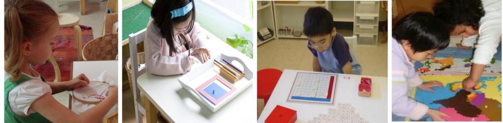Primary Montessori School Children at Work and Play